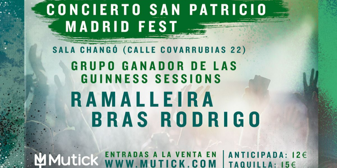 GUINNESS presenta BRAS RODRIGO + Ramalleira en Madrid