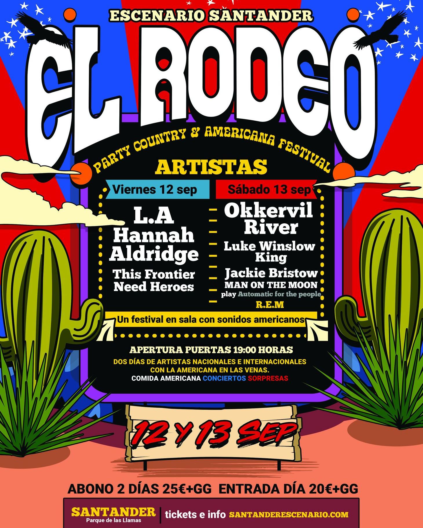 El Rodeo Festival de Americana Escenario Santander - Cantabria - Mutick