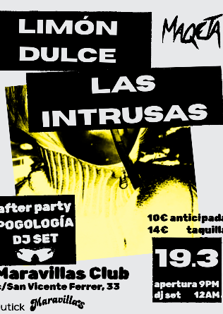 Maqeta: Limón Dulce + Las Intrusas en Madrid