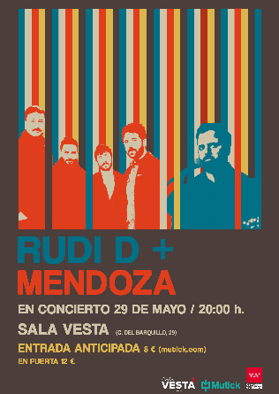 RUDI D + Mendoza en Madrid 