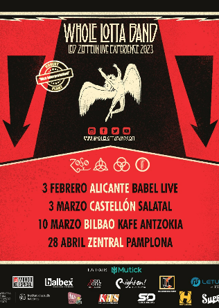 Whole Lotta Band - Led Zeppelin Live Experience en Pamplona