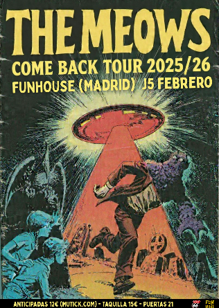 THE MEOWS LIVE en Madrid