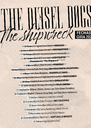 The Diesel Dogs + VenturaLaMuerte en Madrid