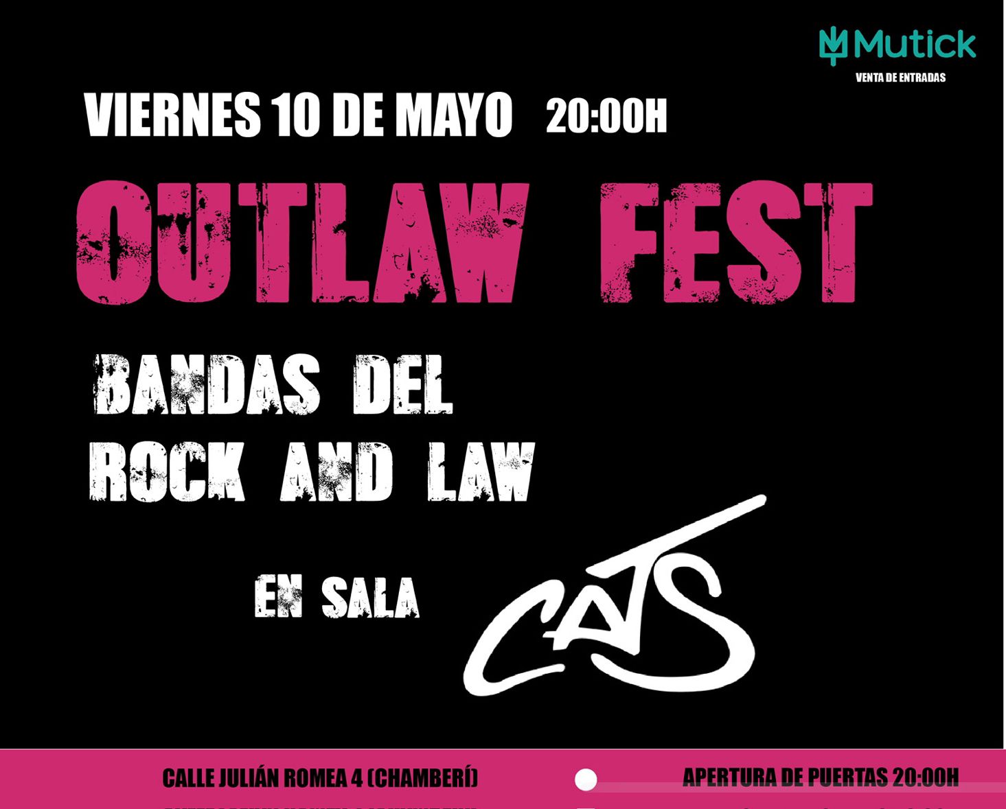 OUTLAW FEST en Madrid  - Mutick