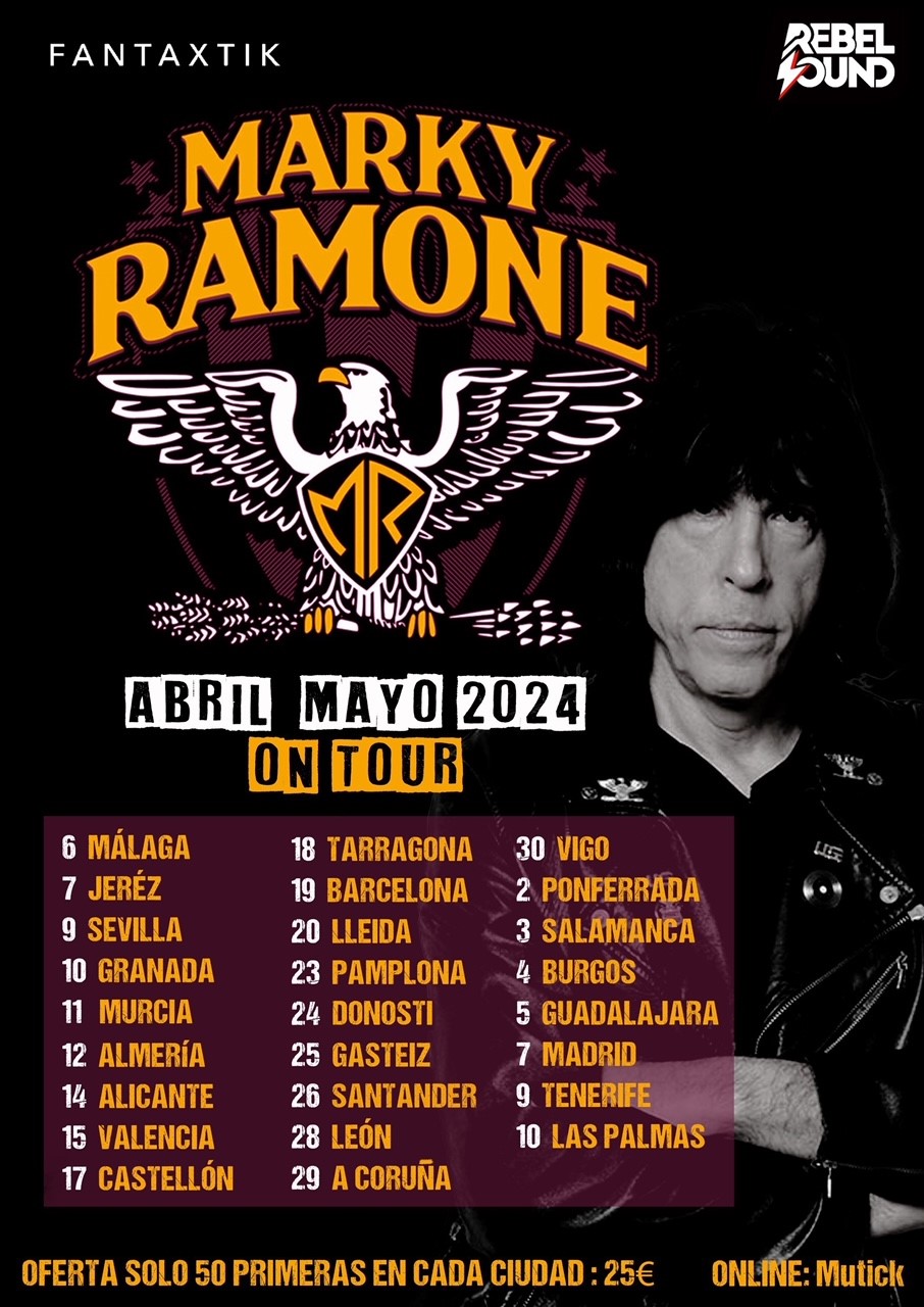 MARKY RAMONE en Tarragona - 2024  - Mutick