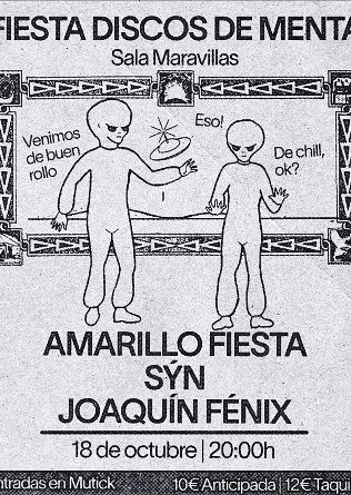 II Fiesta DISCOS MENTA en Madrid