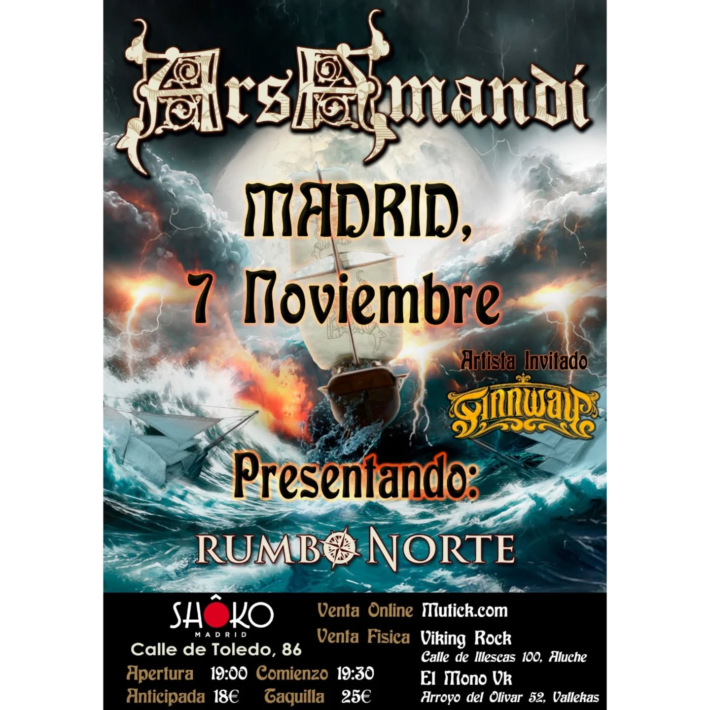 Ars Amandi - Presentación Rumbo Norte en Madrid - Mutick