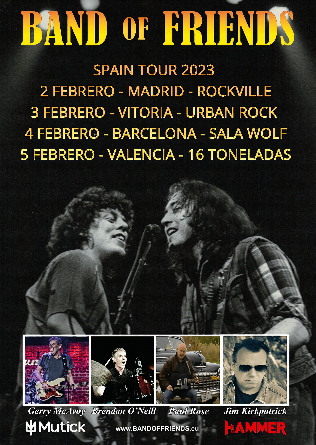 Band of Friends - La banda de Rory Gallagher en Valencia  