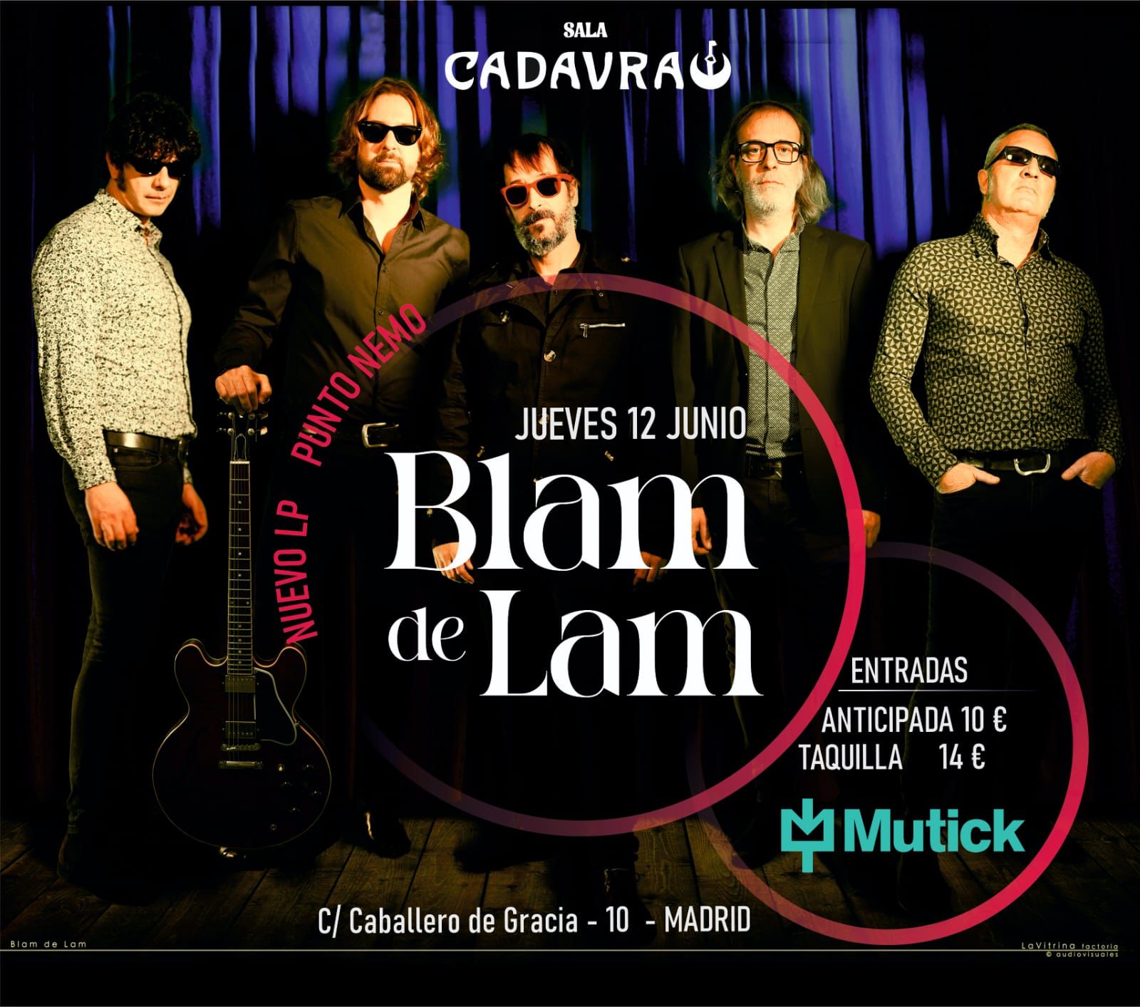 Blam de Lam en Madrid - Mutick