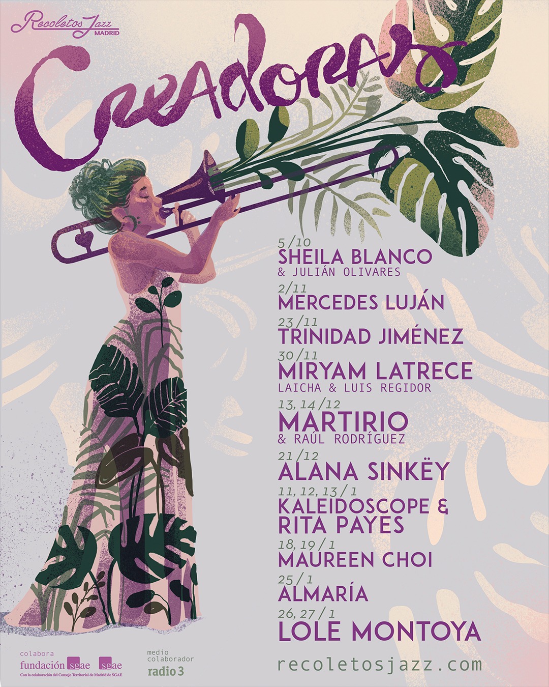 Recoletos Jazz: Kaleidoscope, Rita Payés & Javier Colina - 13 ENE - Mutick