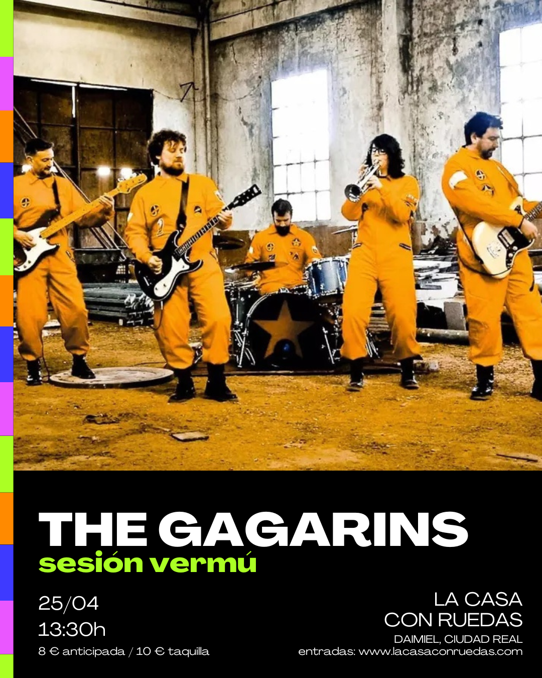 The Gagarins en Daimiel - Ciudad Real - Mutick