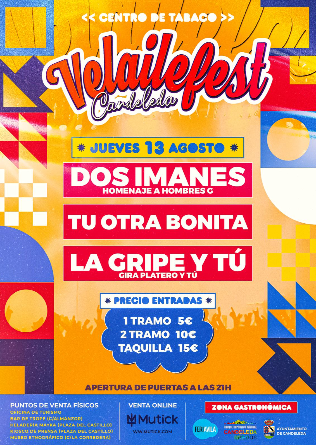 DOS IMANES + TU OTRA BONITA + LA GRIPE Y TÚ en Candeleda Ávila