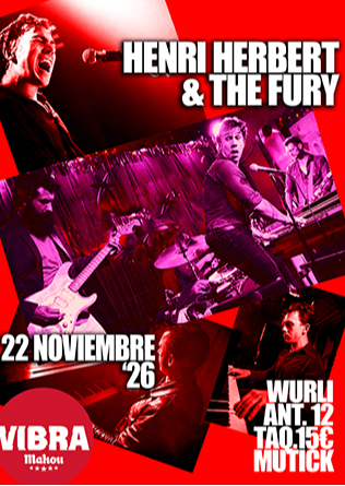 HENRI HERBERT & THE FURY (USA) en Madrid