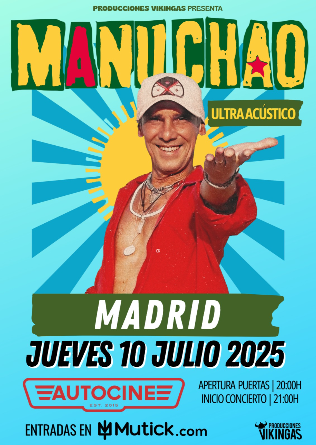 MANU CHAO en Madrid - Ultra Acústico
