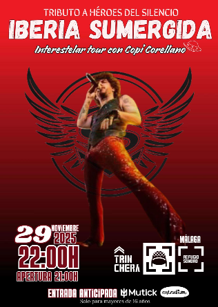IBERIA SUMERGIDA - Tributo a Héroes del Silencio en Málaga 