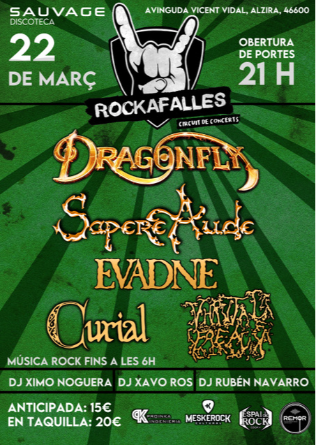 Festival Rockafalles en Alzira Valencia