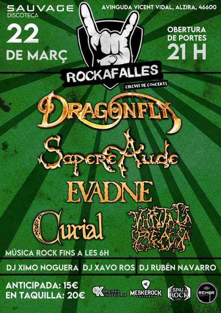 Festival Rockafalles en Alzira Valencia - Mutick