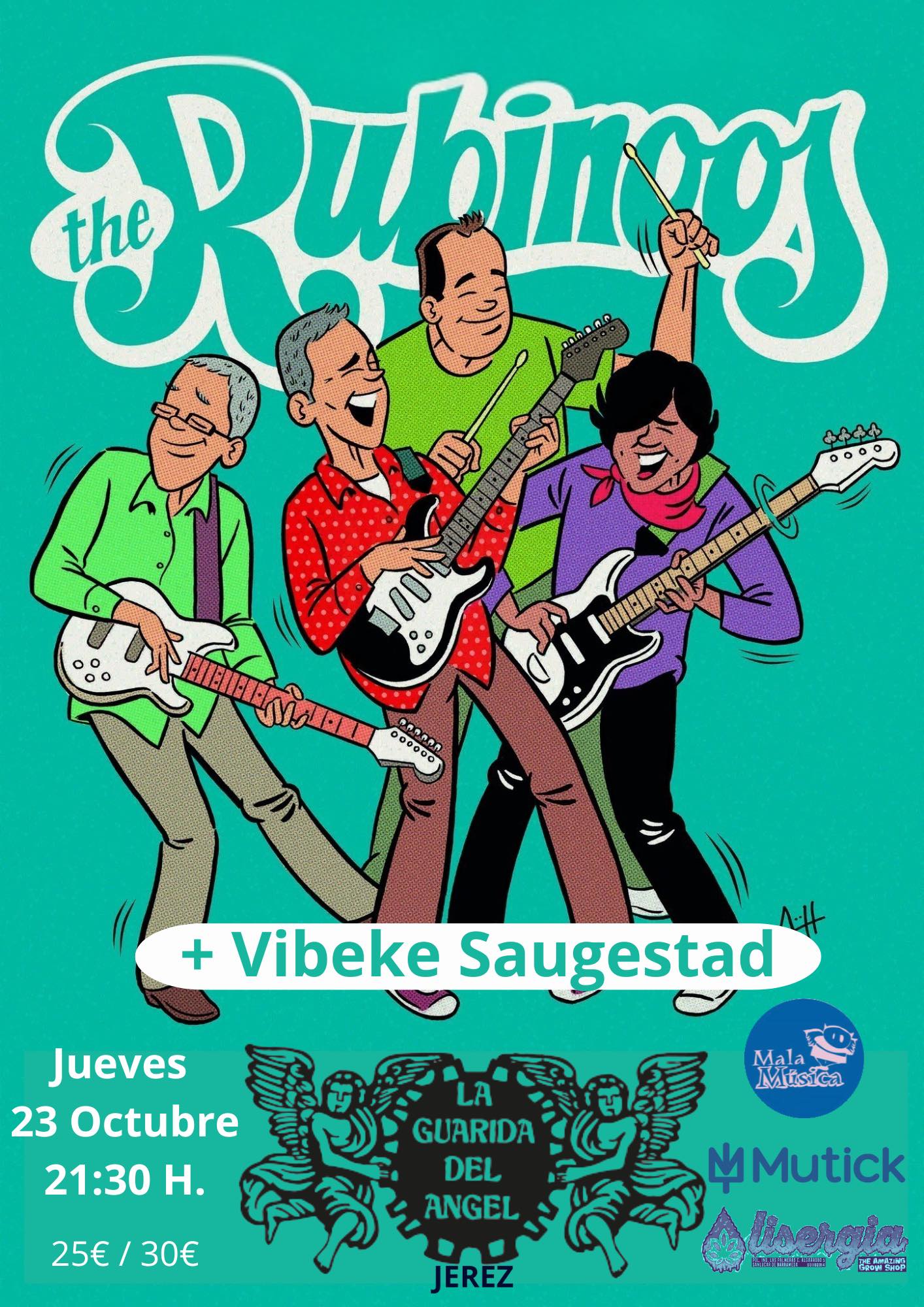 The RUBINOOS (USA) + Vibeke Saugestad en Jerez - Mutick