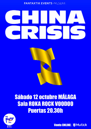 CHINA CRISIS (UK) en Málaga