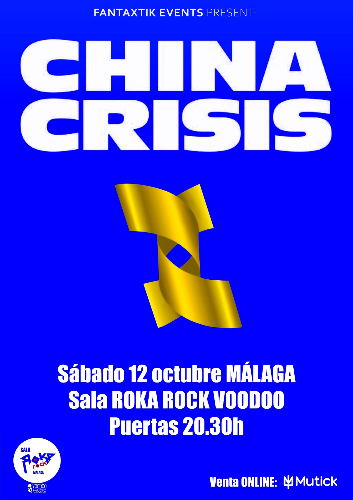CHINA CRISIS (UK) en Málaga - Mutick