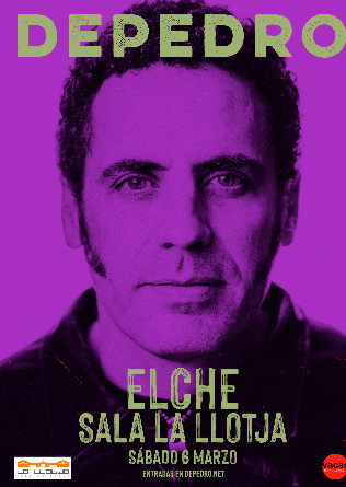 DEPEDRO en ELCHE Presentación de su nuevo disco - 6 MARZO