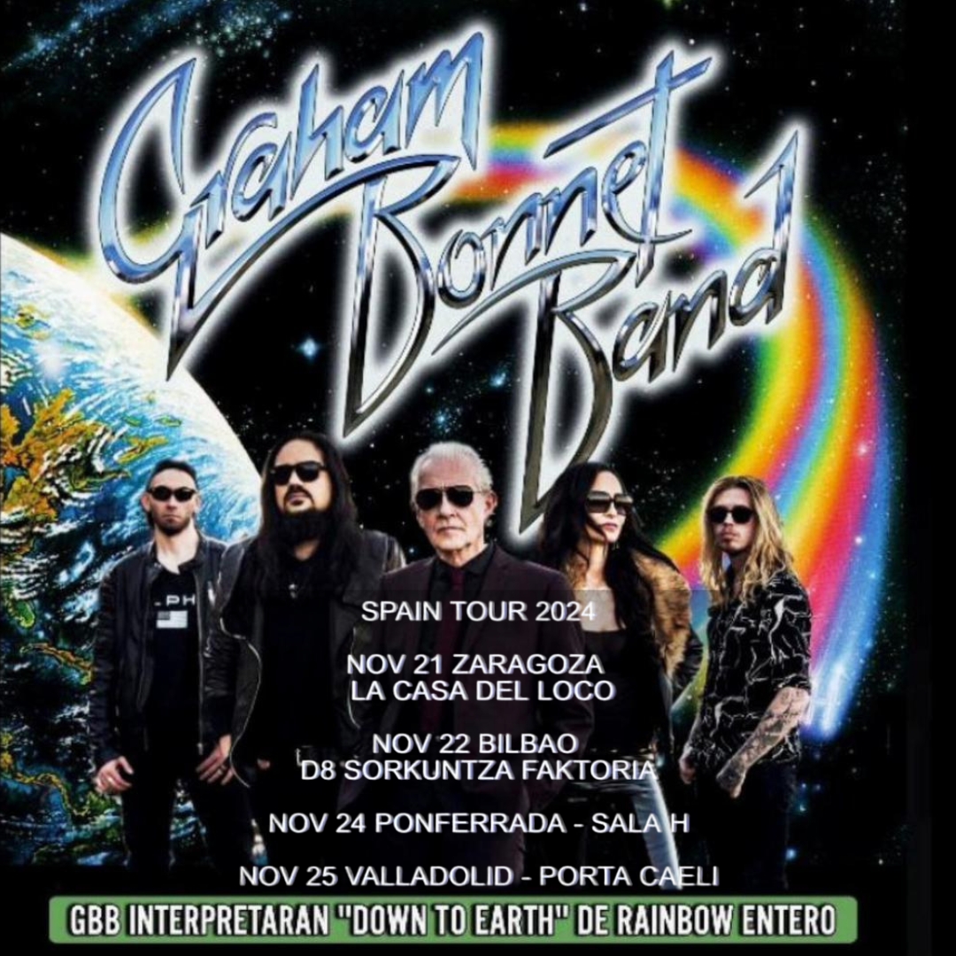 GRAHAM BONNET Band (UK) en Valladolid - Mutick