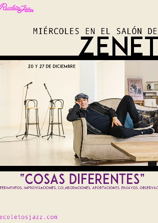 Recoletos Jazz Madrid: en el salón de ZENET - 20 DIC