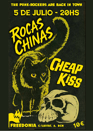 CHEAP KISS + ROCAS CHINAS en Barcelona