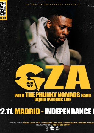 GZA & The Phunky Nomads en Madrid