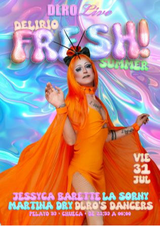 DELIRIO FRESH! SUMMER - 31 JULIO 2026