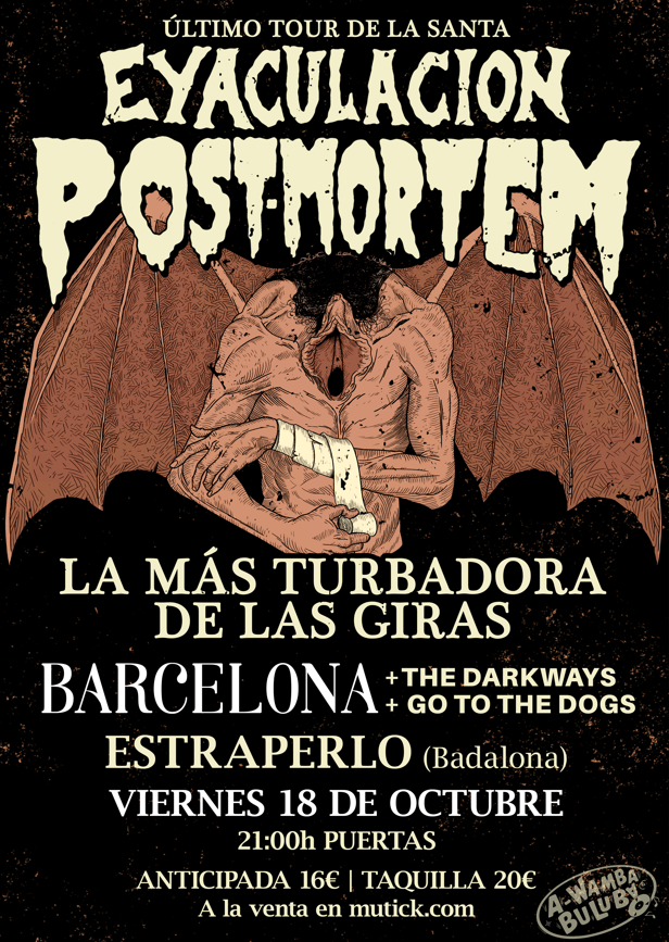 EYACULACION POST MORTEM en Barcelona - Badalona - Mutick