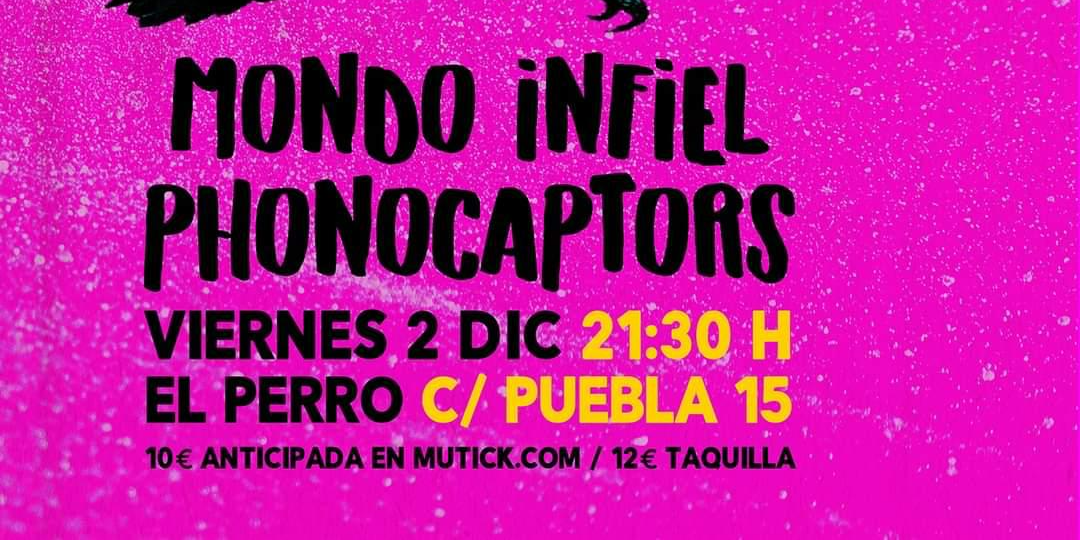 DERIVA + Phonocaptors en Madrid  