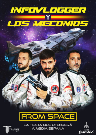 InfoVlogger Y Los Meconios From Space en Madrid