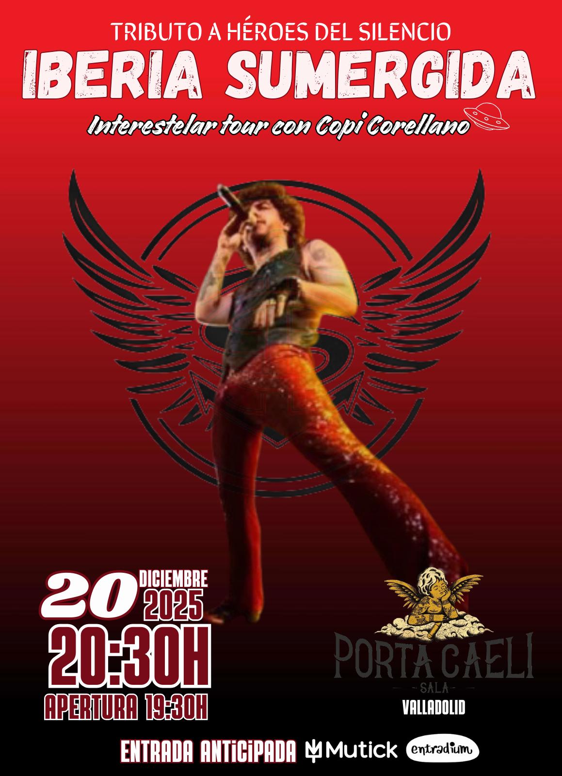 IBERIA SUMERGIDA - Tributo a Héroes del Silencio en Valladolid - Mutick