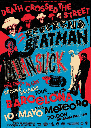 REVEREND BEAT MAN & MILAN SLICK en Barcelona