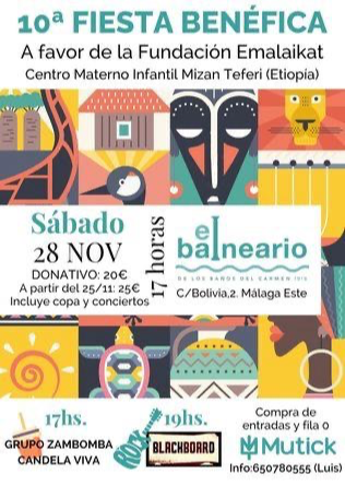 Concierto benéfico en Málaga