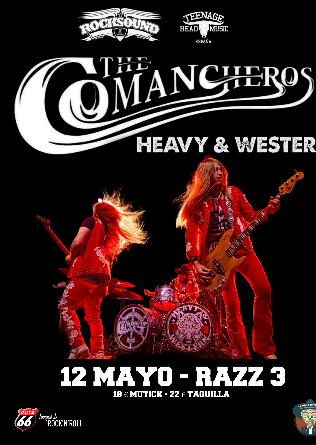 THE COMANCHEROS en Barcelona