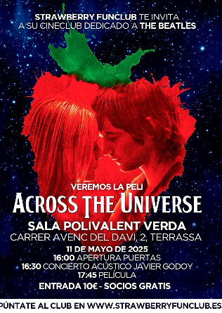 Strawberry FunClub: CineClub dedicado a The Beatles en Barcelona