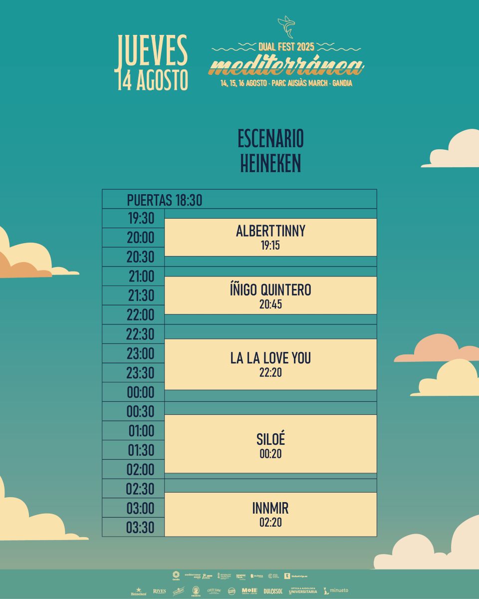 Mediterránea Festival en Gandía - Valencia  - Mutick