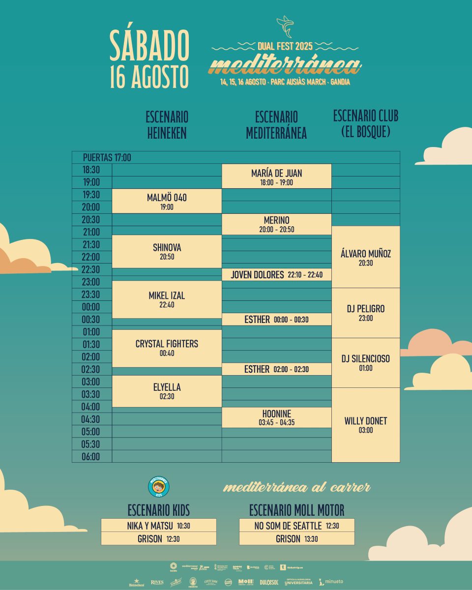Mediterránea Festival en Gandía - Valencia  - Mutick