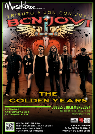 BCN JOVI - The Golden Years- Tributo a Bon Jovi en Sant Lluis