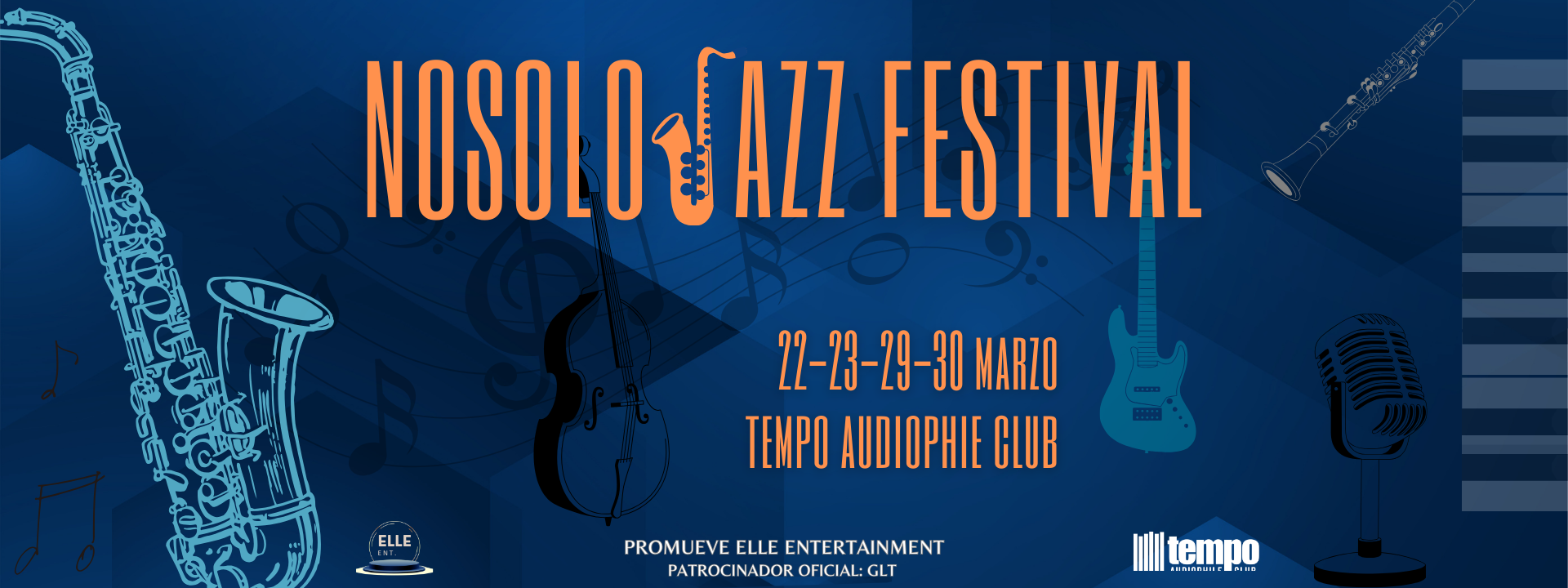 NOSOLOJAZZ FESTIVAL en Tempo Club - SABADO 22 MAR - Mutick