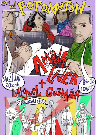 AMADA LIDER + MIGUEL GUZMAN en Madrid
