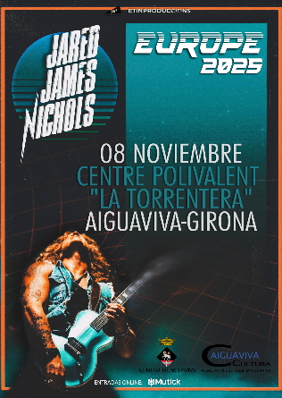 JARED JAMES NICHOLS EN AIGUAVIVA-GIRONA