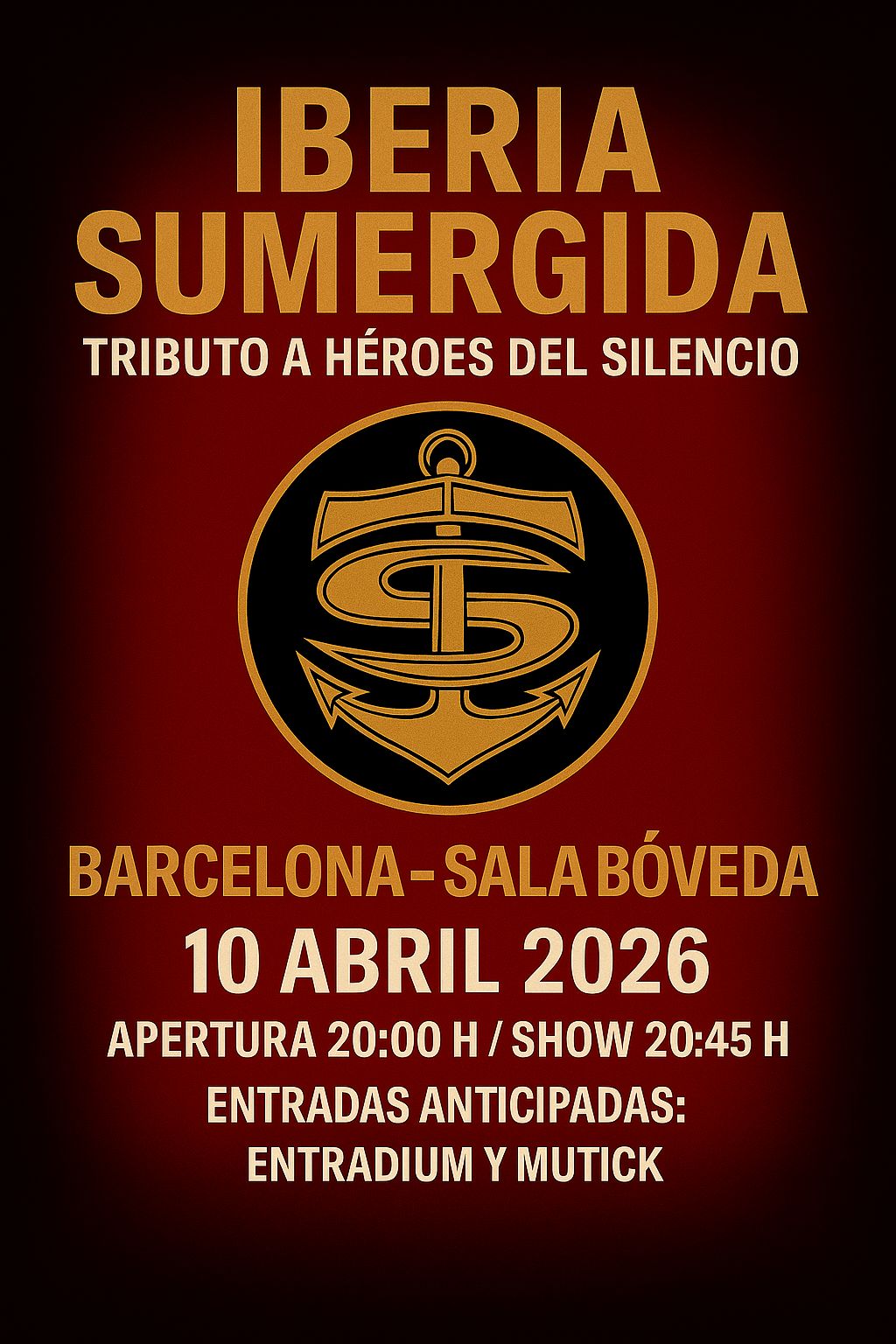 IBERIA SUMERGIDA - Tributo a Héroes del Silencio en Barcelona - Mutick
