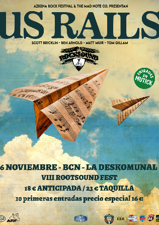 US RAILS en Barcelona (ROOTSOUND FEST)