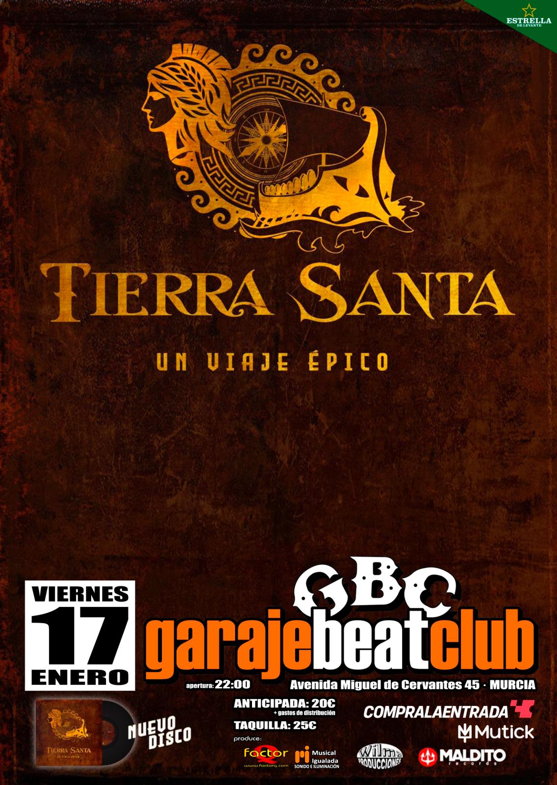 TIERRA SANTA en Murcia - BLACK FRIDAY - Mutick