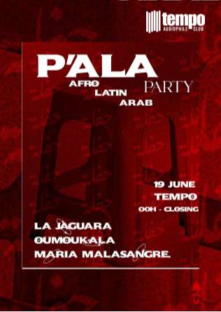 P'ALA PARTY (Sala Disco) en Tempo Club Madrid