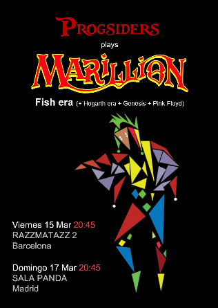 PROGSIDERS plays Marillion en Madrid