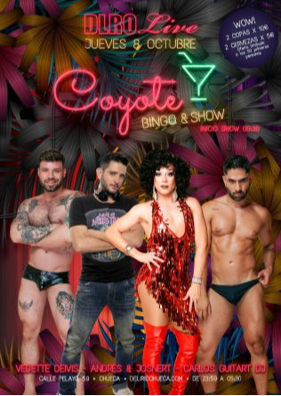 COYOTE BINGO & SHOW! - 8 OCTUBRE 2026